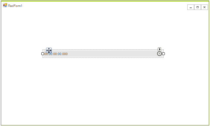 WinForms RadTimeSpanPicker Layout