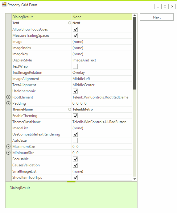 WinForms RadPropertyGrid Custom Tab Key Behavior