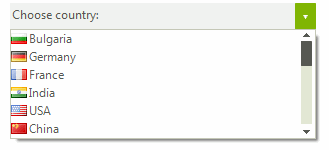 WinForms RadDropDownList Discrete Scrolling