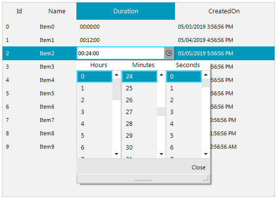 timespan-editor-in-listviewn