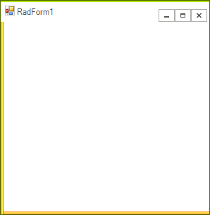 WinForms RadForm BottomTexture