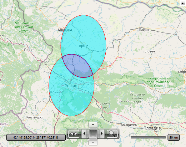 RadMap Visualization Layer CombinedGeometryData