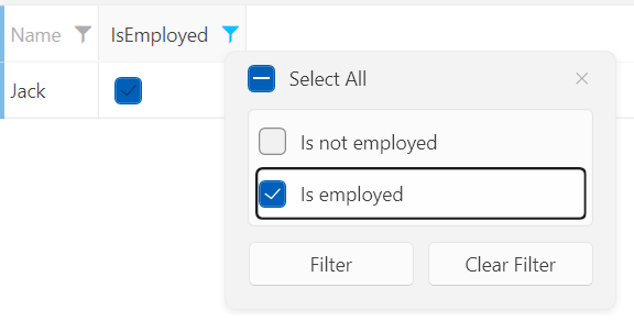 WPF Custom column with modified distinct values