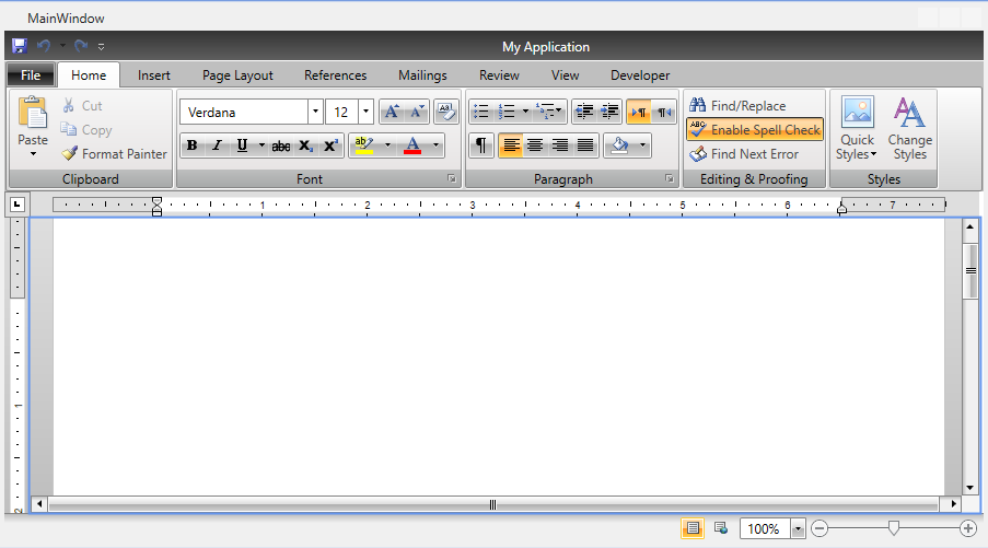 RadRichTextBoxRibbonUI