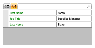 WPF RadPropertyGrid field labels rendered through RadPropertyGrid.LabelTemplate