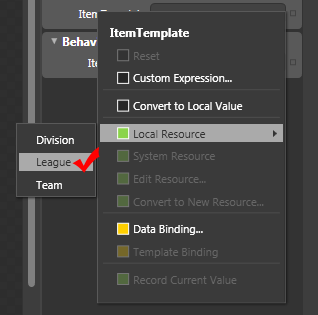 WPF RadTreeView Set ItemTemplate