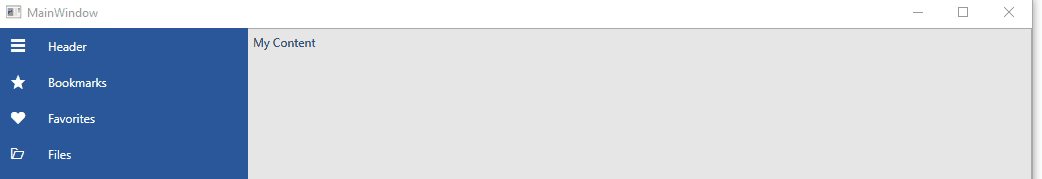 RadNaviationView DisplayModes