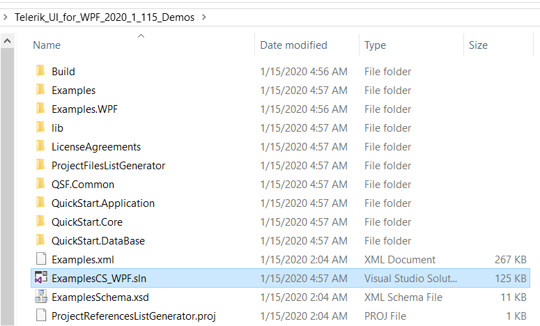 WPF ExamplesCS_WPF Solution
