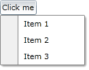 WPF RadContextMenu menu button