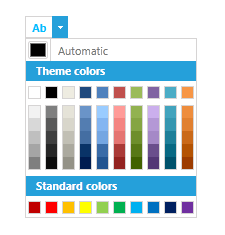 Color Picker Custom Content
