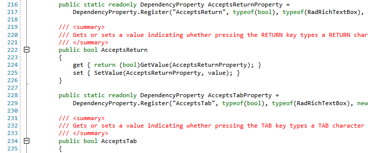 RadSyntaxEditor with a modified Light palette