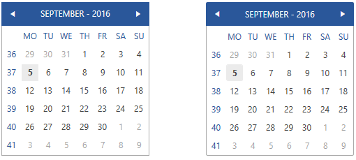 WPF Office2016 Setting the Corner Radius