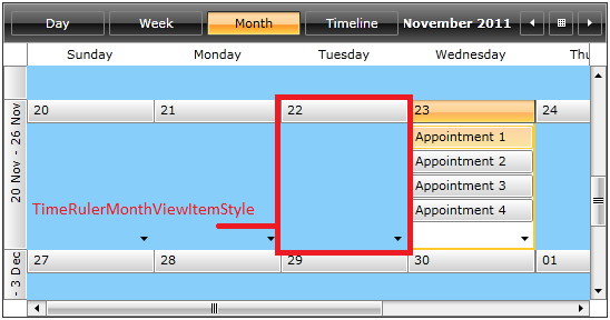 radscheduleview timeruler 12
