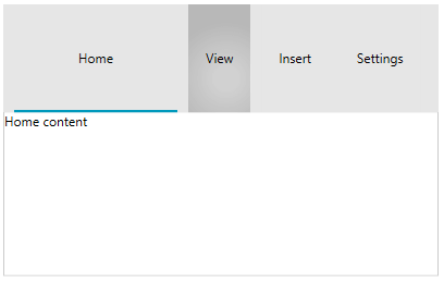 WPF RadTabControl Custom Tab Strip Height