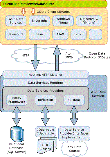 WPF RadDataServiceDataSource Graphical Explanation