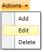 WPF RadButtons Dropdown Button
