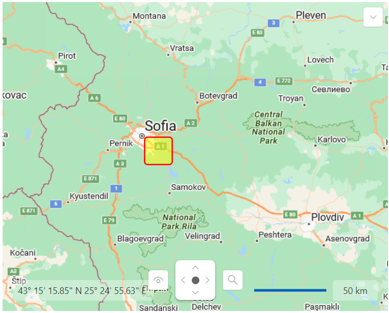 WPF RadMap InformationLayer Map Rectangle