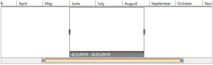 WPF RadTimeBar RadTimeBar with selection defined