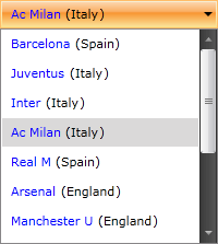 WPF RadComboBox Bound to XML Data