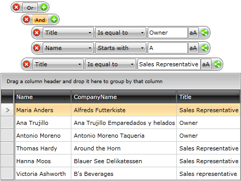 WPF RadDataFilter Bound to the Items collection of RadGridView