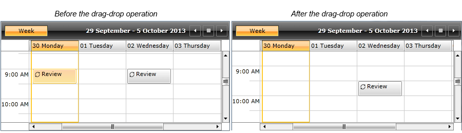 radscheduleview features recurrence 7