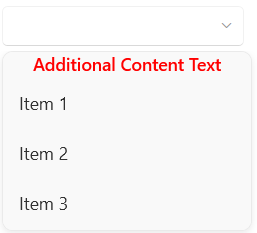 WPF RadComboBox with additional content