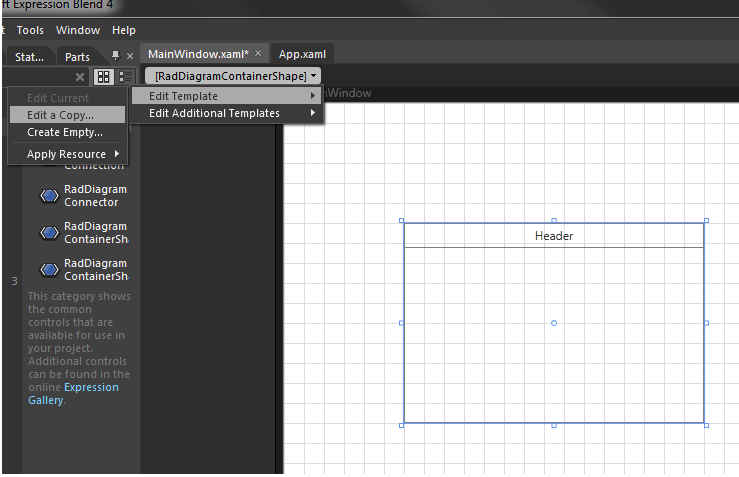 Rad Diagram How To Customize Containers