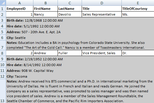 Row Details Export in RadGridView - Telerik's WPF DataGrid