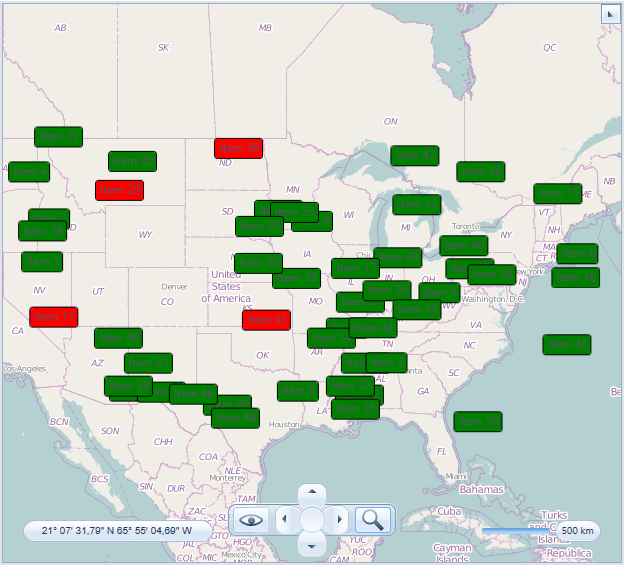 Rad Map Features Virtualization Layer Items Selection 1