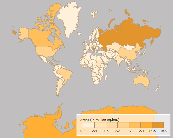 WPF RadMap Configured Map Legend
