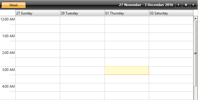 WPF RadScheduleView Custom DateGroupDescription