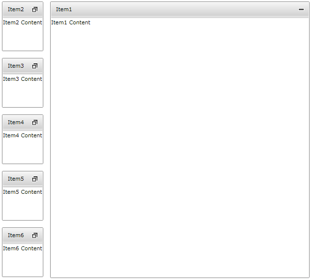 WPF RadTileView Item docking complete