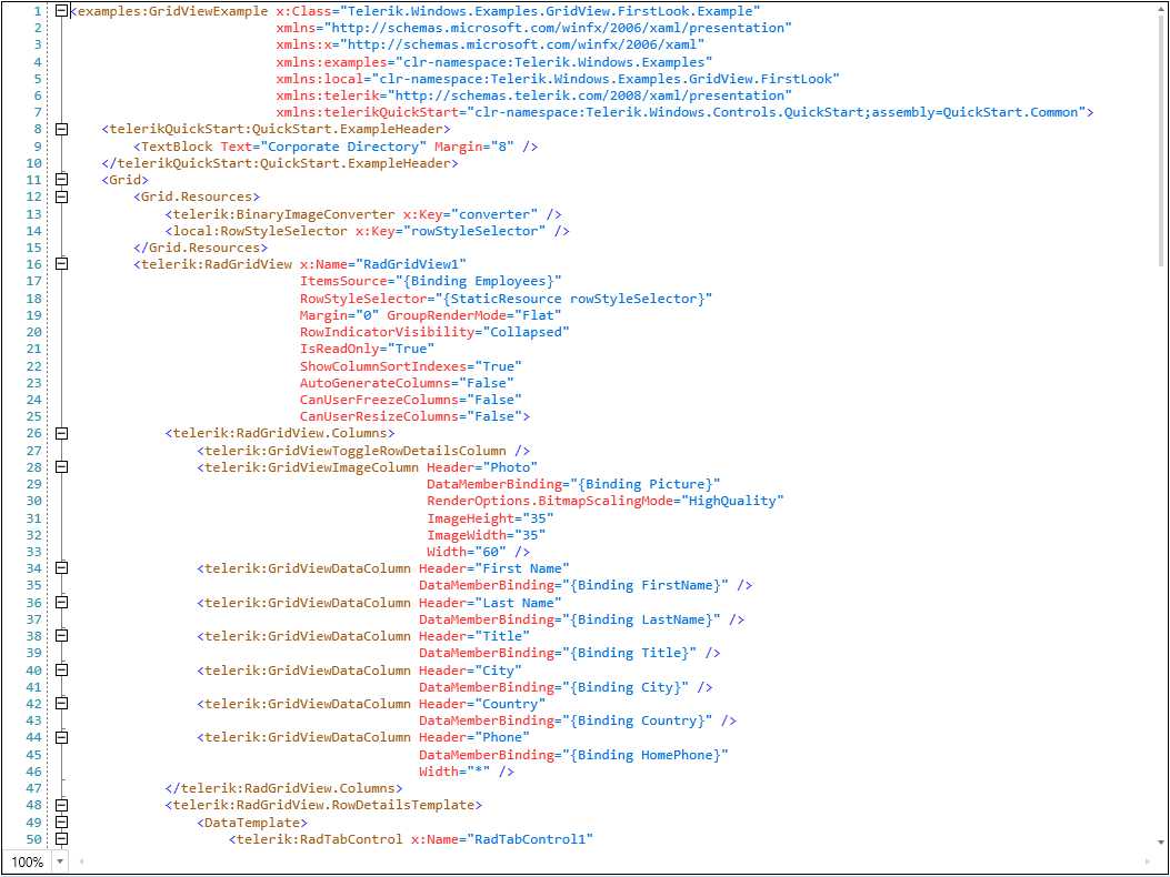 RadSyntaxEditor with Windows8 theme