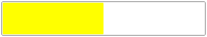 Rad Progress Bar yellow foreground