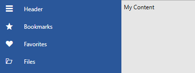 RadNavigationView in Expanded DisplayMode