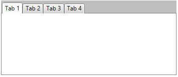 WPF RadTabControl RadTabControl with several RadTabItems defined in its Items collection