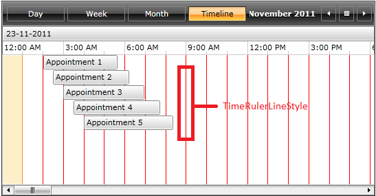 radscheduleview timeruler 10