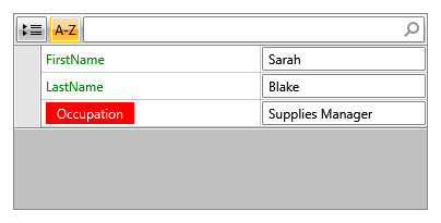 WPF RadPropertyGrid single field label overridden through PropertyDefinition.LabelTemplate
