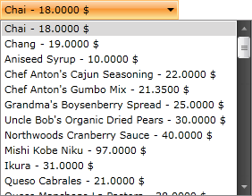 WPF RadComboBox Bound to Data from ADO.NET Data Service