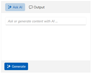 WPF RadAIPrompt with input and output views