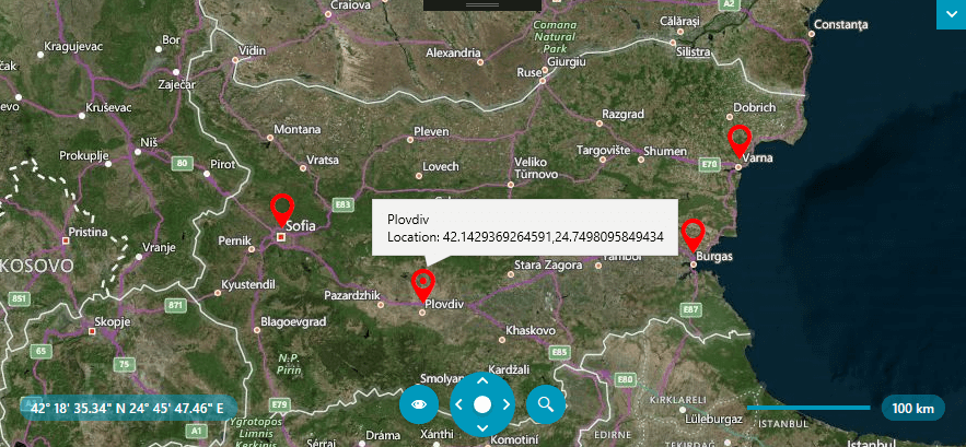 Telerik Callout Map Integration 0