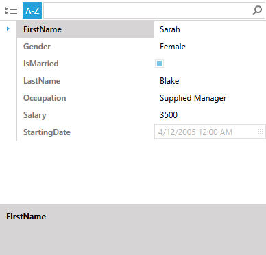RadPropertyGrid with Windows8 theme