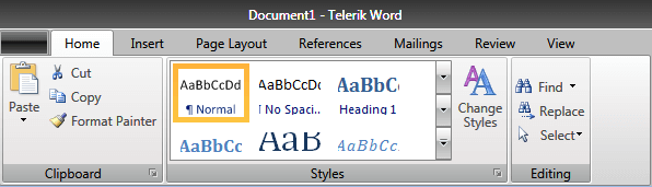 Rad Ribbon View Styling Appearance Content Height