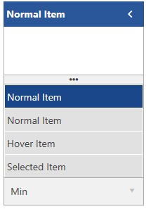 RadOutlookBar with Office2016Touch theme