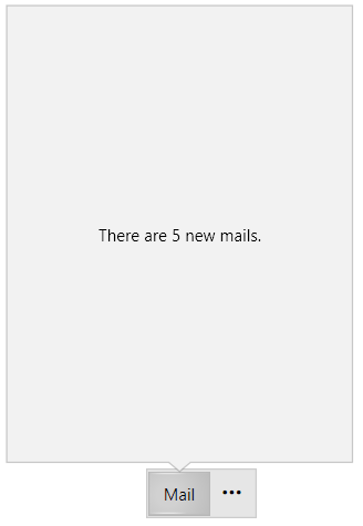WPF Peek popup content with applied string format