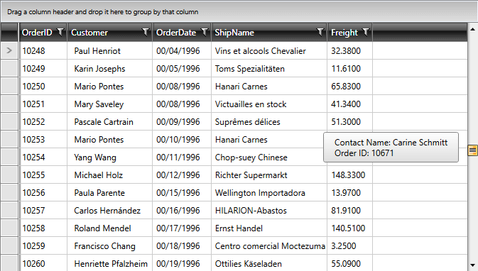 Telerik WPF DataGrid scroll-position-indicator-template