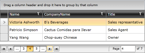 WPF RadDataPager with AutoEllipsisMode Both
