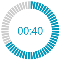 RadCircularProgressBar segments' density