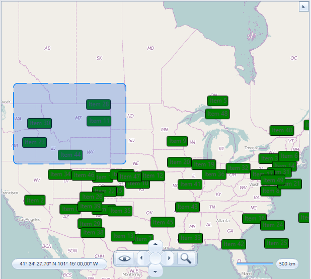 Rad Map Features Virtualization Layer Items Selection 2