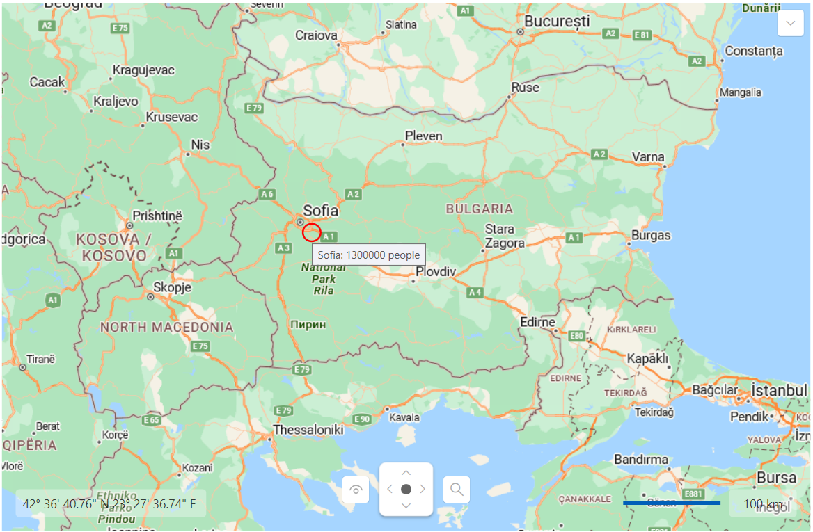 WPF RadMap with Extended Data
